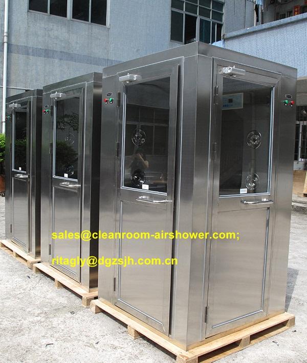 Industrial Electric Lock Air Shower Cleanroom For Bio Pharmaceutical Plant To Chile 0