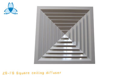 Aluminum Square Ceiling Air Supplier Diffuser
