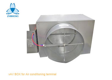 Single Air Duct Variable Volume Control Damper For  Air Conditioner Terminal Unit VAV Box