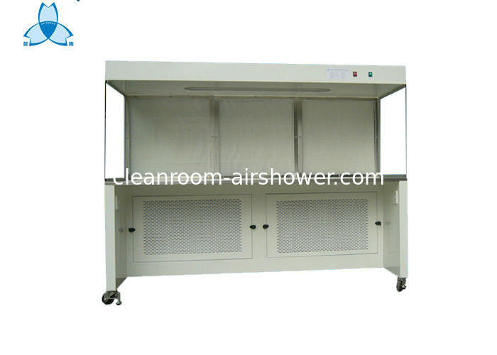 2 Person Clean Bench Horizontal Laminar Flow Cabinet White Color