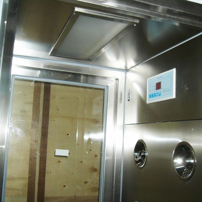 Spray Coating Stainless Steel Clean Room With Manual SS Swing Doors 0
