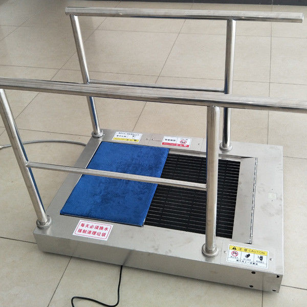 Stainless Steel Auto Shoe Sole Cleaner / Sole Cleaning Machine Wet Clean Type 0