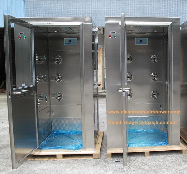 Industrial Electric Lock Air Shower Cleanroom For Bio Pharmaceutical Plant To Chile 1