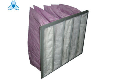 Medium Efficiency F7 Non Woven Air Filter With 5 Pockets , 595*595*500
