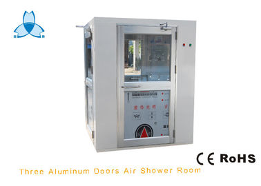 White Clean Room Air Showers For Three Persons , W1700xD1500xH2100mm