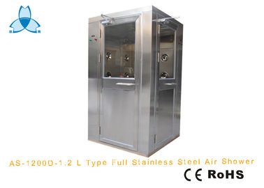 Personal Cleanroom Air Shower With Two-side Blowing for one person, automatic working