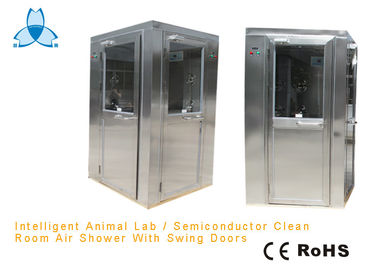 GMP Pharmaceutical Stainless Steel Air Shower Room With Three Side Blowing AC380V