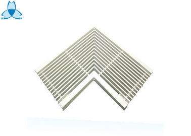 Weatherproof Return Air Louver 25mm Height Degree And Special Triangle Air Grille