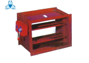 Manual Reset Adjustable Hvac Fire Damper Fusing Temperature 70℃ / 280 ℃