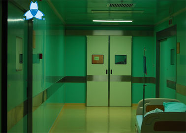 Automatic Hospital Air Filter , Double Leaf Hospital Sliding Doors For Hospital ICU Door