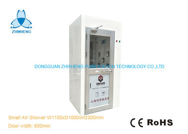 Small Cleanroom Air Shower For 1 Person Narrow Area With Powder Coated Steel
