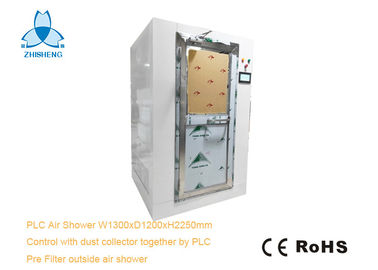 ROHS Cleanroom Air Shower Unit Connect With Dust Collector Control By PLC And Touch Screen