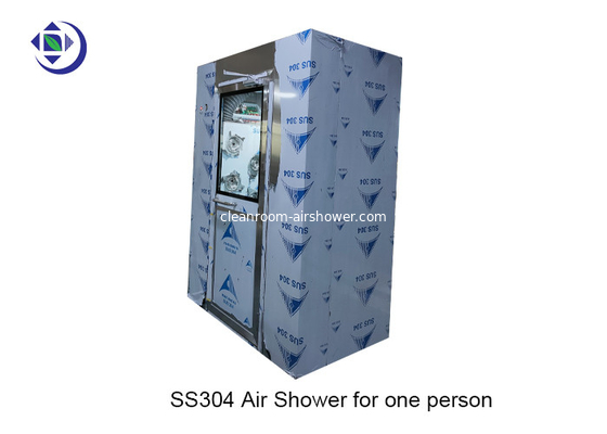 AC380V 50HZ 3PH One Person SUS 304 Air Shower Cleanroom