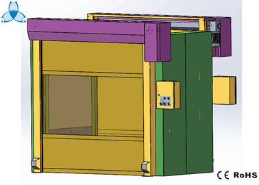 Buy Cold Rolled Steel Cleanroom Air Shower , Air Shower Room With High Speed Shutter Doors online manufacture