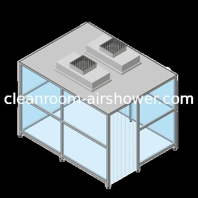Buy Adjustable Thickness 40-70mm Modular Clean Room 220v Power Included online manufacture