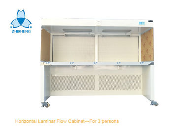 Buy Labortary Horizontal Laminar Flow Cabinet For Three Persons , Low Noise online manufacture