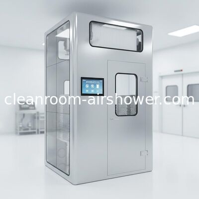 Buy HEPA Filter Cleanroom Entrance Shower Featuring Microcomputer Control System for Air Shower and Contamination Prevention online manufacture