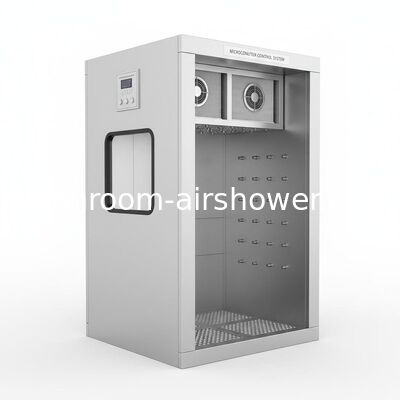 Buy W1500xD1000xH2100mm Cleanroom Air Shower with Microcomputer Control System and HEPA Filter Providing Airborne Particle Elimination online manufacture