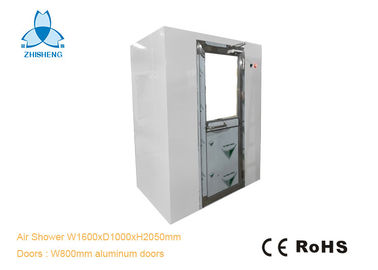 Buy Personal Cleanroom Air Shower To Malaysia Big Casing Stainless Steel Swing Doors online manufacture