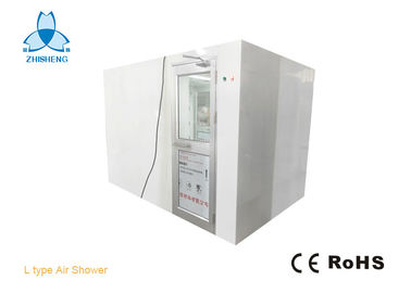 Buy L Type Corner Air Shower With Aluminum Swing Doors For 5-6 Persons Class 1000 Clean Room In Indonesia online manufacture