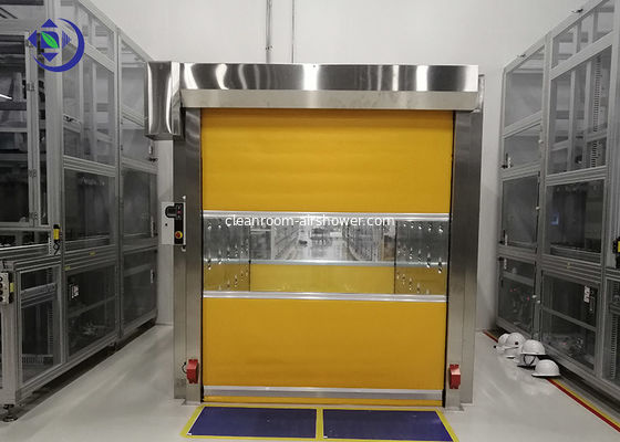 Buy Scroll Shutter Doors Air Shower Tunnel For Foxconn Factory online manufacture