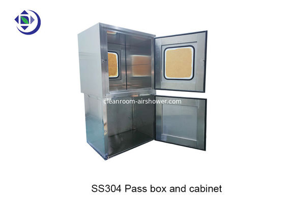 Buy SS304 Air Shower Pass Box For Cleanroom With Mechanical Interlock online manufacture