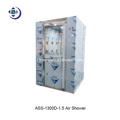 Buy 2 Side Blowing 1.2mm SUS304 Air Shower Room With Swing Doors online manufacture