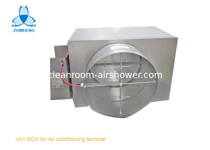 Single Air Duct Variable Volume Control Damper For Air Conditioner Terminal Unit VAV Box