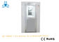 Two Side Blowing Clean Room Air Shower With Manual Aluminum Doors For One Person