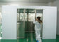 Hide Double-leaf Stainless steel auto sliding doors Large Air Shower Tunnel for materials for class 100 clean room