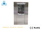 One Person SS304 Air Shower Room With Manual Swing Doors / 3 Way Blow Jet Type
