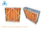 Metal Frame Pleat Type Medium Pre Air Filter Large Air Flow Low Pressure