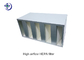 Galvanized Frame H13 H14 High Aiflow Compact HEPA Filter