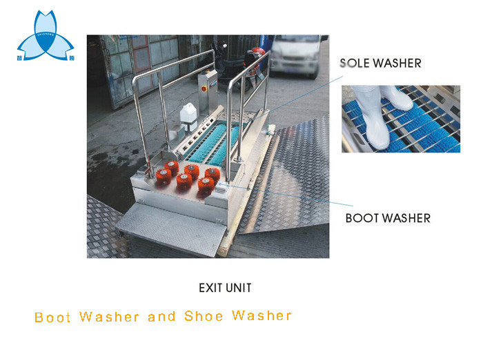 Commercial SS304 Boot Cleaning Machine and Shoe sole cleaning machine