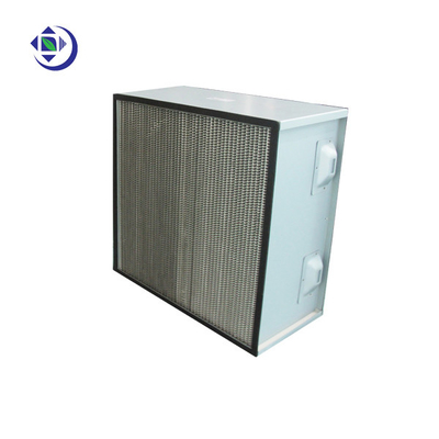 Class H14 Two Handles Box Type Hepa Air Filter With Alminum Foil