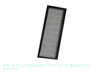 Non Separator Projector Air Filters Black Frame For Christie Roadster S+16K