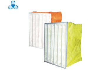 Low Resistance Synthetic Fiber Filter For HVAC System / Hepa Air Purifier Filter