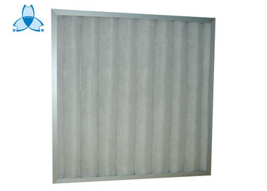 Corrugated - Type Air Filter Pre Filter 595x595x21mm For Central Air Conditioning