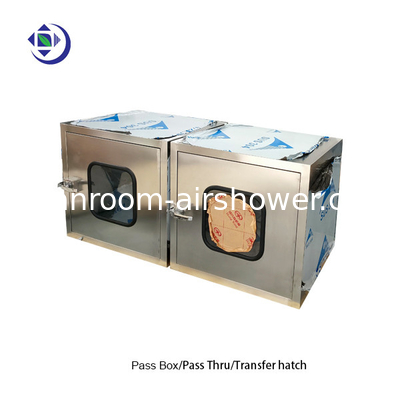 Stainless Steel 304 Clean Pass Box With Mechanical/Electric Interlock