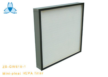 Commercial Air Conditioner HVAC System H13 Hepa Panel Filter Mini Pleat HEPA Filter