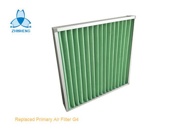 Class G4 High Dust Holding Pleated Air Filter , Household Pre Filtration System