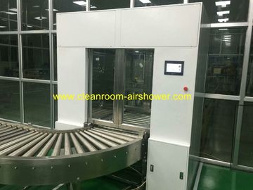 ISO 5 Classified Pass Box Air Shower With Hepa Filter And Conveyor Belt For Pharmacy