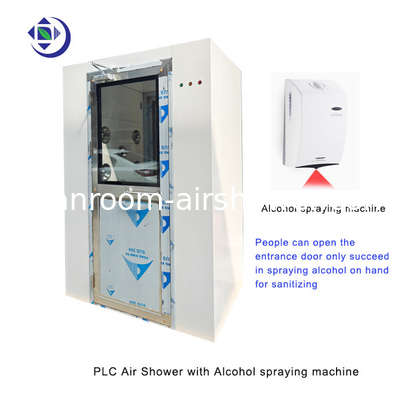 Single / Double Door 380v Cleanroom Air Shower Essential Equipment For Maintaining Clean Safe Working Environment