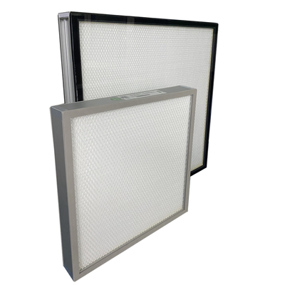 Air Handling Unit HEPA Air Filter with Work Temperature 80C and Initial Pressure Drop ≤220 /≤140 HV