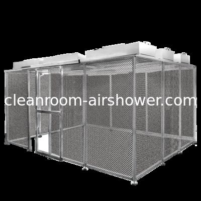 Kyushu Centrifugal Fan and Above 2H Hardness Modular Clean Room for Controlled Vibration Levels