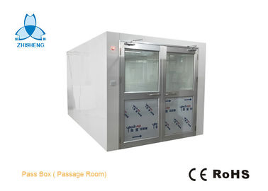 Large Air Shower Pass Box For Exit Unit / Clean Room Pass Through Window