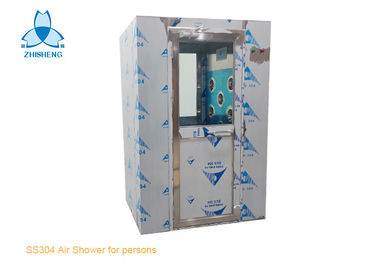 AC 220V Cleanroom Air Shower  / Air Dust Removing Room  In Food Factory
