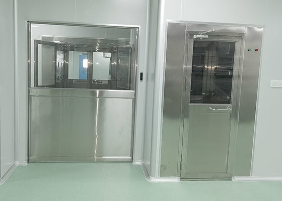 2 Side Blowing PLC Control Stainless Steel 304 Air Shower Room