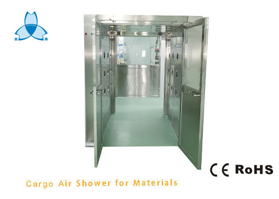 SS304 Swing Door Clean Room Air Showers For Material Entry