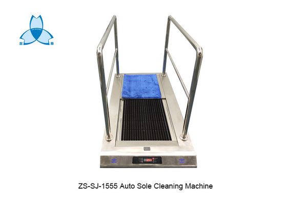 Two Persons Stainless Steel 304 Shoe Sole Washer With Handrail